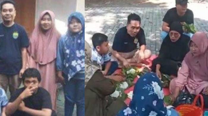 Penampilan sederhana Hakim Eman Sulaeman saat kumpul bersama keluarga, sosok istrinya disorot.