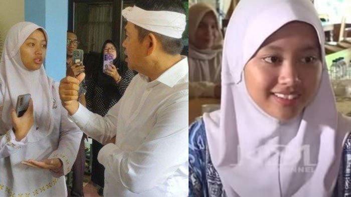 DUGAAN PUNGLI DI SEKOLAH - Hanifah, siswi SMAN 7 Cirebon viral di media sosial karena keberaniannya kuak dugaan pungutan liar (pungli) di sekolahnya. Cerita ke Gubernur Jawa Barat terpilih, Dedi Mulyadi.