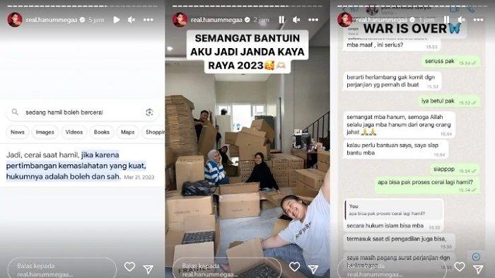 Dalam unggahannya pada Selasa (27/6), Hanum Mega mengaku, sebelumnya sudah memaafkan sang suami yang diduga kembali berhubungan dengan mantan pacar.