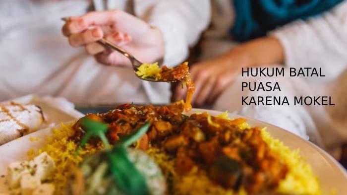 HUKUM MOKEL - Ilustrasi seseorang membatalkan puasa karena tidak kuat atau mokel, bagaimana hukumnya?