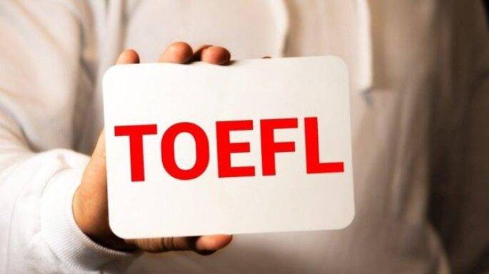 Ilustrasi sertifikat toefl.