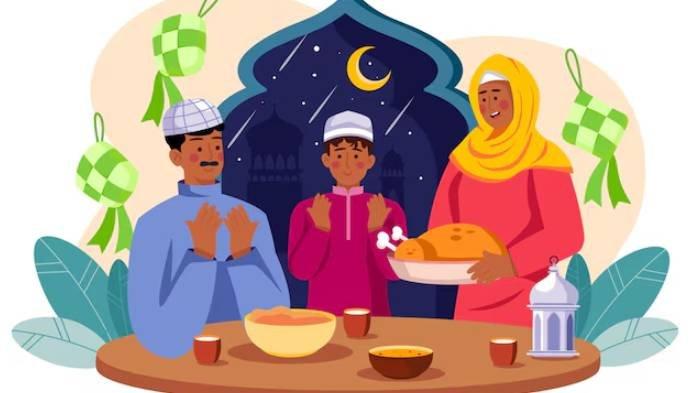 PUASA SYAWAL - Ilustrasi batas puasa Syawal.