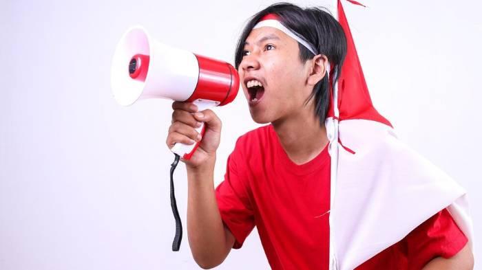 TEKS PIDATO - Ilustrasi bendera merah putih. Simak beberapa contoh teks pidato Hari Kemerdekaan.