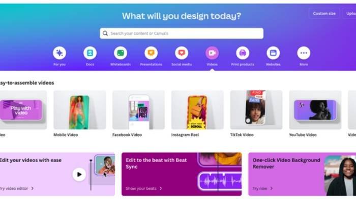 Ilustrasi cara edit video di Canva, simak tutorial selengkapnya.