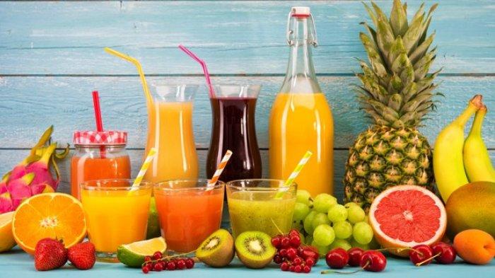 Ilustrasi jus buah yang bisa dinikmati sebagai menu diet dan menu berbuka puasa.