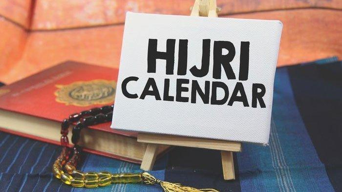 Ilustrasi kalender hijriyah.