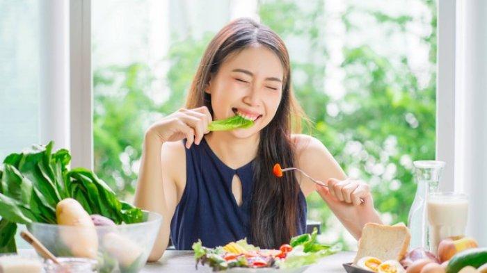 Ilustrasi makanan sehat.