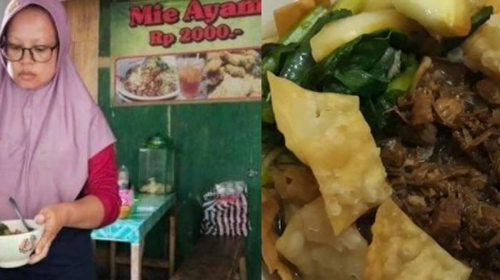 Ilustrasi mie ayam harga Rp 2000 di Magelang yang dijual Ngatiem.