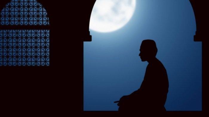 Ilustrasi sholat tahajud.