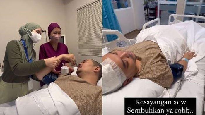 Indra Bekti sempat bercandai suster dan istrinya saat diminta minum obat