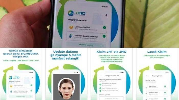 APLIKASI JMO - Tangkapan layar website Google Play Store pada Selasa (10/6/2025), memperlihatkan aplikasi Jamsostek Mobile (JMO) untuk cek status penyaluran BSU.