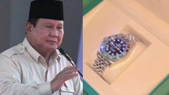 SPESIFIKASI JAM - Jam Rolex diberikan oleh Presiden Prabowo Subianto kepada Timnas Indonesia sebagai hadiah karena telah menang atas China 1-0 dalam laga Kualifikasi Piala Dunia 2026, Kamis (5/6/2025).