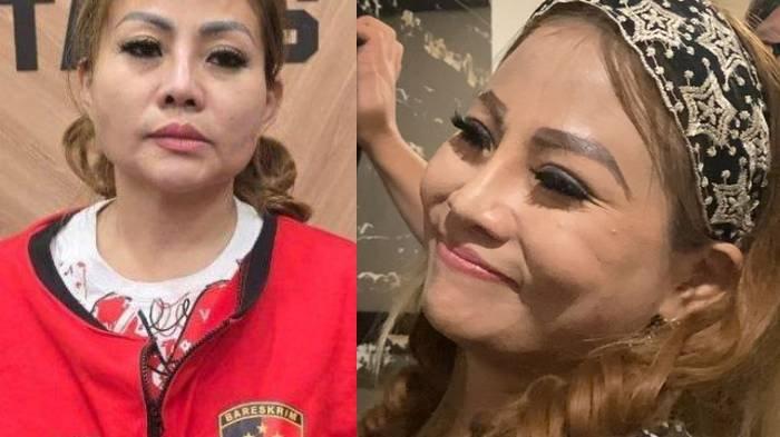 JADI TERSANGKA - (Kiri) Foto Jan Hwa Diana mengenakan rompi tahanan Jatanras Polrestabes Surabaya. Owner Sentoso Seal itu diduga ditahan atas laporan pengerusakan mobil. (Kanan) Pemilik UD Sentoso Seal, Jan Hwa Diana berpotensi terjerat pasal berlapis karena menahan ijazah karyawan.