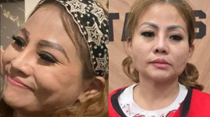 JAN HWA DIANA DIPENJARAKAN - Jan Hwa Diana saat ditahan Polrestabes Surabaya, Jumat (9/5/2025).