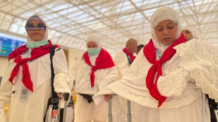 Jemaah Haji Indonesia saat berada di Makkah.
