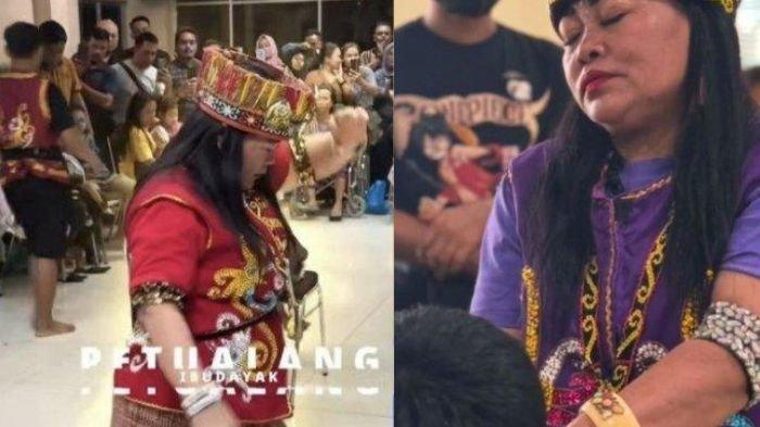 KEGIATAN IDA DAYAK - Dulu Ida Dayak viral lewat pengobatannya, kini kesibukannya sudah berbeda jauh, Kamis (30/1/2025). YouTubenya kini sudah beralih.