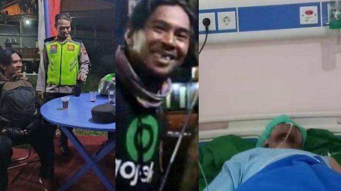 TAK BISA MUDIK - Arif Romadon yang dulu viral karena tidak menyadari bahwa istrinya tertinggal di Brebes, Jawa Tengah pada Minggu (16/4/2023) ketika melakukan perjalanan mudik dari Jakarta menuju Kediri, Jawa Timur. Kini Arif yang sedang menjalani perawatan akibat kanker usus yang dideritanya.