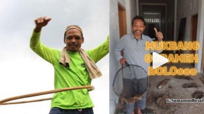 Kabar terbaru Sumanto yang kini sudah tak lagi makan daging manusia, sekarang jadi konten kreator.