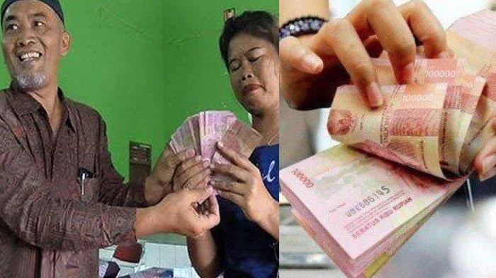 THR RATUSAN JUTA - Kades Wunut Klaten, Iwan Sulistya bagikan tunjangan hari raya (THR) Rp457 juta kepada warga. Sumber uangnya jadi sorotan.