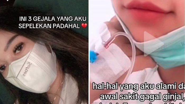 Kaget sakit gagal ginjal stadium akhir, Della ternyata suka makan asin dan micin.