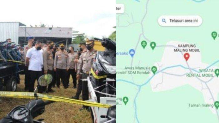 Kampung Sukolilo Pati Jawa Tengah kini diubah nama di Google Maps menjadi Kampung Maling, hasil temuan polisi seolah membuktikannya.