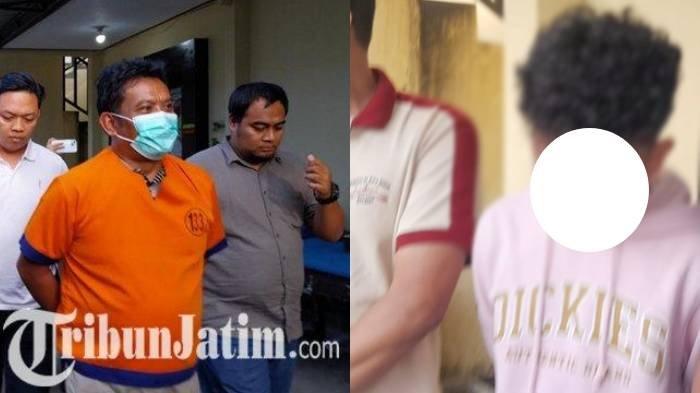 JUDI ONLINE - (Kiri) Joko Suyoto, ayah dari penyanyi cilik kondang asal Banyuwangi berinisial FP ditangkap polisi karena kasus judi online (judol), Selasa (10/6/2025). (Kanan) FP saat mendatangi Mapolresta Banyuwangi untuk menjenguk ayahnya yang ditangkap karena kasus judol, Kamis (12/6/2025).