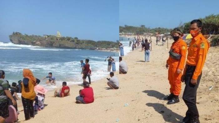 MISI PENCARIAN CEO MUDA - Tim gabungan menyisir wilayah pantai di Bantul untuk mencari keberadaan CEO Startup, Farrel yang hilang misterius pada Minggu(9/2/2025). Hingga kini belum diketahui keberadaan Farrel.