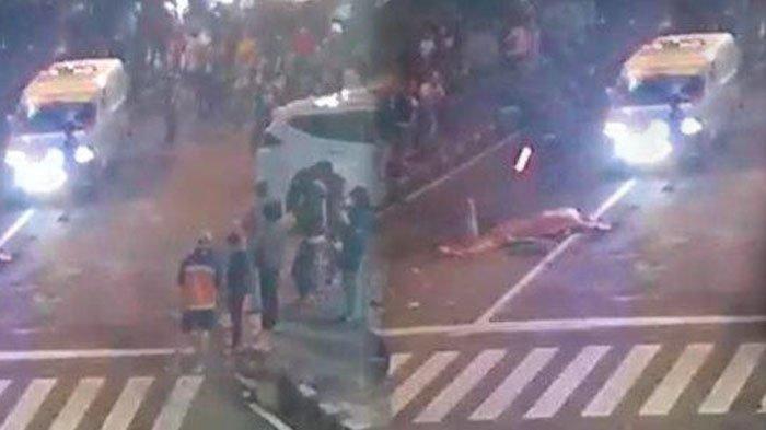 Kecelakaan maut terjadi di depan Batu Town Square (Batos) Kota Batu para Rabu, (8/1/2025) malam. 