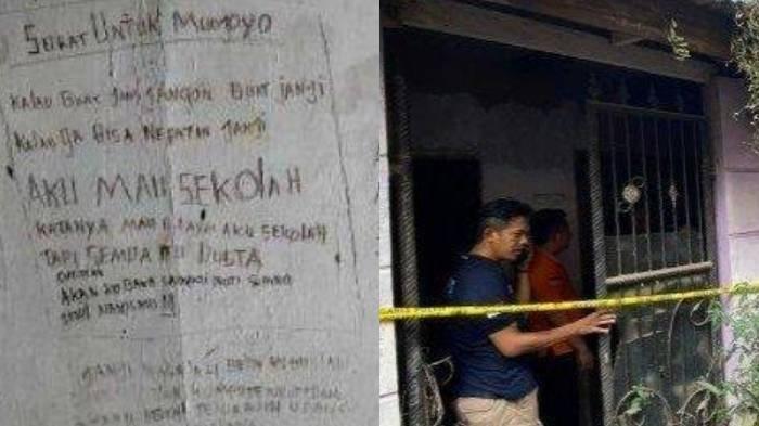 Kematian ibu dan anak yang ditemukan tinggal kerangka di sebuah rumah di Kecamatan Ngamprah, Kabupaten Bandung Barat, Jawa Barat.