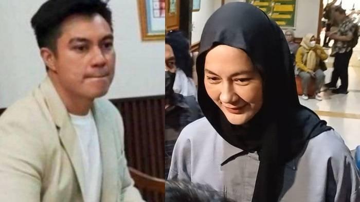 KESEDIHAN PAULA - Kolase foto Baim Wong (kiri) dan (kanan) Paula Verhoeven saat kembali menghadiri sidang cerai dengan Baim Wong di Pengadilan Agama Jakarta Selatan, Rabu (5/3/2025).