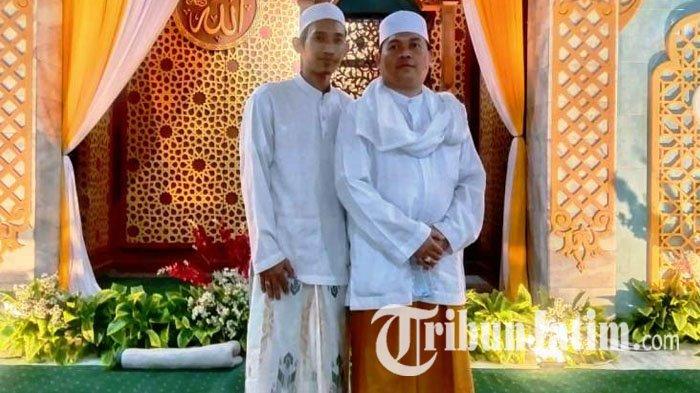 Ketua Panitia Haul Sesepuh Pinisepuh Greges Timur 2023, Achmad Amir Rifal (kiri) dan Kiai Muhammad Yusuf Syahri Nawawi, Selasa (18/7/2023).