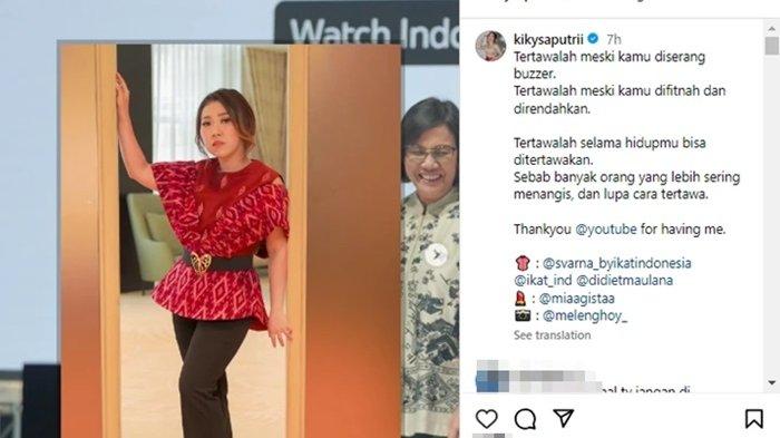 Kiky Saputri kini sedang menuai pro kontra usai mengaku video roastingnya kepada Ganjar Pranowo mengalami banyak sekali potongan.