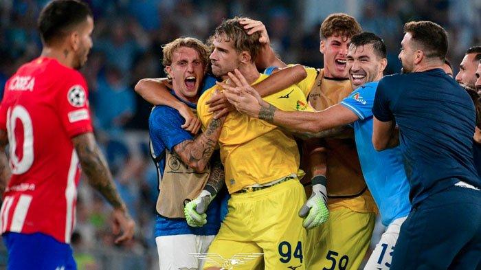 Kiper Lazio, Ivan Provedel menjadi pahlawan timnya saat melawan Atletico Madrid pada matchday pertama Liga Champions 2023-2024.