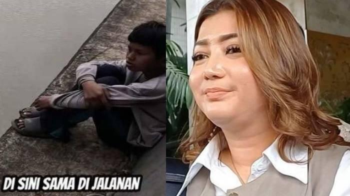 Kisah Dika anak yatim piatu yang dibantu Teh Novi.