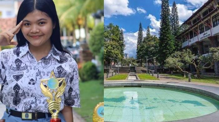 ANAK NELAYAN TEMBUS ITB - (Kiri) Gadis berprestasi asal Kabupaten Buleleng, Bali, Made Dea Vio Lantini. (Kanan) Kampus Institut Teknologi Bandung (ITB)