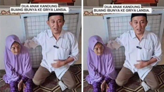 KLARIFIKASI PUTRI MBAH NASIKAH - Fitriya, putri Mbah Nasikah membantah dianggap membuang ibunya ke Griya Lansia Khusnul Khatimah di Malang, Jawa Timur. Ia menjelaskan perilaku ibunya bila dirinya sedang bekerja.