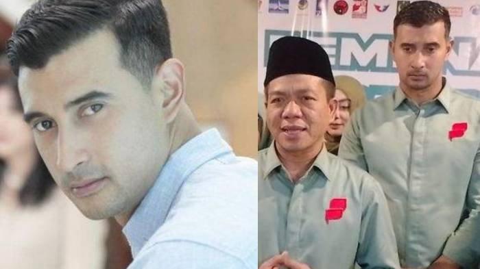 Kolase foto Ali Syakieb yang terjun di dunia politik.