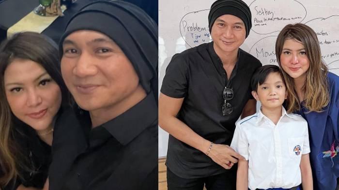 Kolase foto Anji Manji dan Wina Natalia.