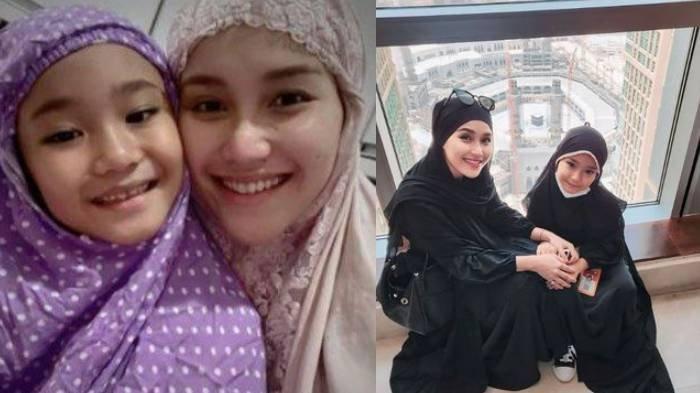 Kolase foto Ayu Ting Ting dan Bilqis.