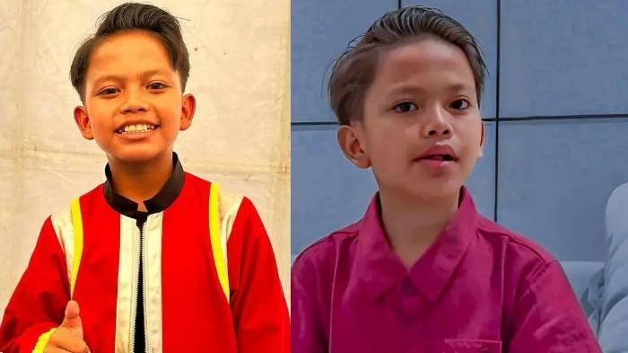 Kolase foto Farel Prayoga, penyanyi cilik yang viral karena lagu Ojo Dibandingke.