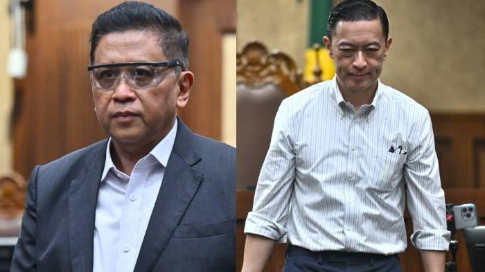 BEDA AMNESTI DAN ABOLISI - Kolase foto Hasto Kristiyanto dan Tom Lembong.