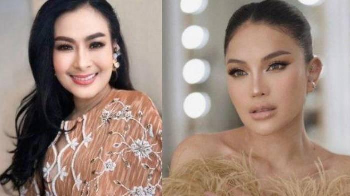 Kolase foto Iis Dahlia dan Nikita Mirzani