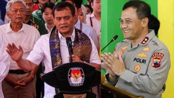 Kolase foto Kapolda Jateng Irjen Ahmad Luthfi, bakal calon Gubernur Jawa Tengah.