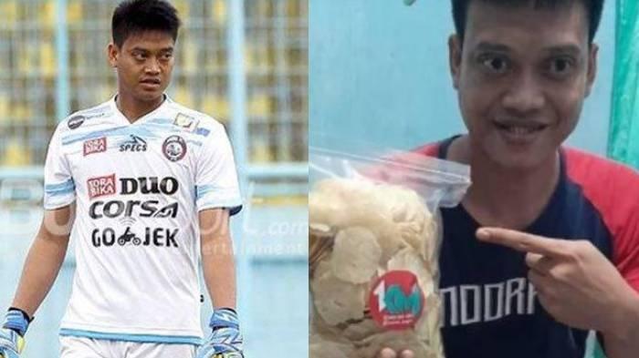 Kolase foto Kurnia Meiga dulu dan sekarang.
