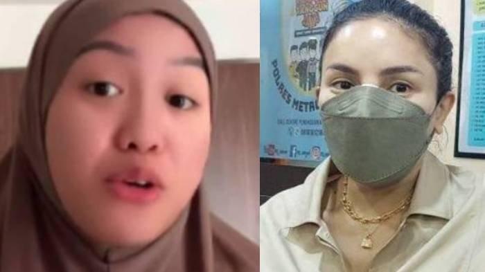 Kolase foto Laura atau Lolly dan Nikita Mirzani.