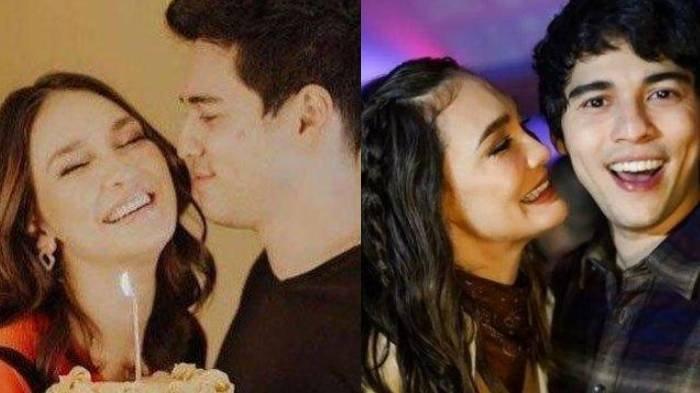 Kolase foto Luna Maya dan Maxime.