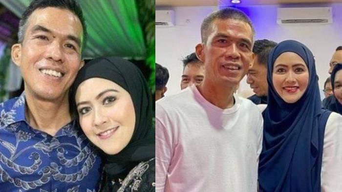 Kolase foto Mamad Muhammad dan Meggy Wulandari.