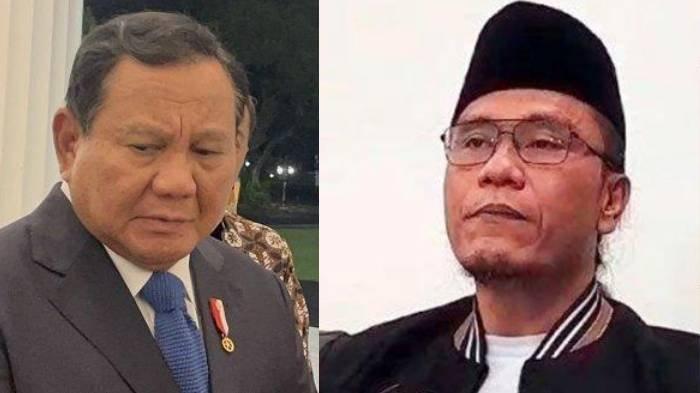 Kolase foto Prabowo dan Gus Miftah.