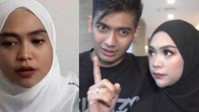 Kolase foto Ria Ricis YouTuber dan Teuku Ryan.
