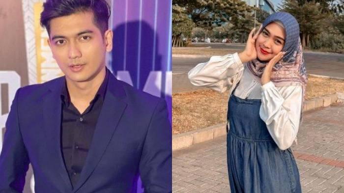 Kolase foto Teuku Ryan dan YouTuber Ria Ricis.